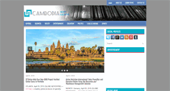 Desktop Screenshot of cambodianewsgazette.com